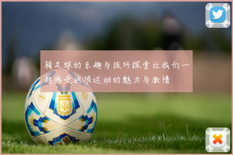骑足球的乐趣与技巧探索让我们一起感受这项运动的魅力与激情